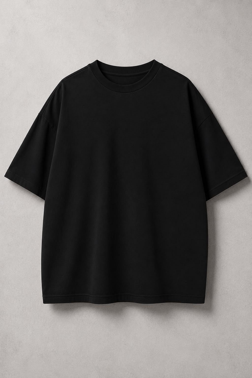 DSTRKT Inferior Oversize Siyah Tişört