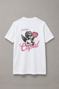 DSTRKT Not Today Cupid unisex basic beyaz tişört