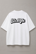 DSTRKT 90s Baby unisex oversize beyaz tişört