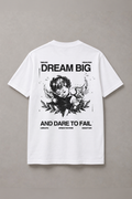 DSTRKT Dream Big Dare to Fail Unisex Basic Tişört