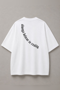 DSTRKT Always Believe In Reality Unisex Oversize Tişört