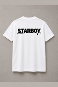 DSTRKT Starboy unisex basic beyaz tişört