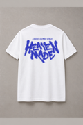 DSTRKT Heaven Made Purple unisex basic beyaz tişört