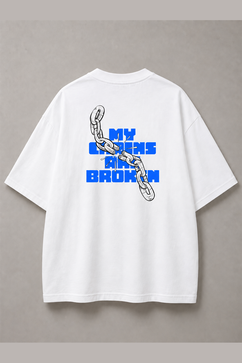 DSTRKT My Heart Is Broken Unisex Oversize Tişört