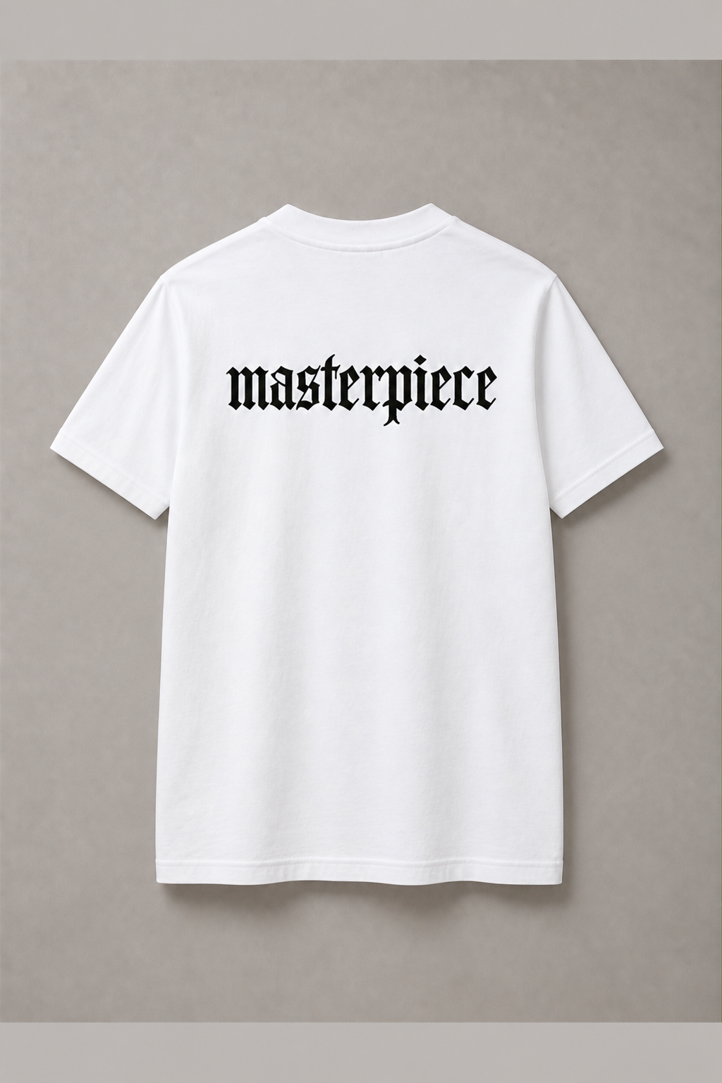 DSTRKT Masterpiece unisex basic beyaz tişört