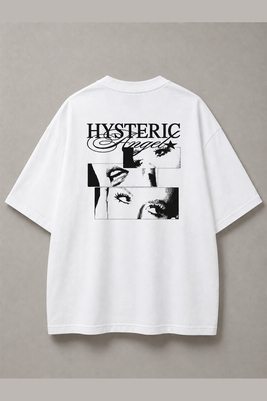 DSTRKT Hysteric Collage Unisex Oversize Tişört