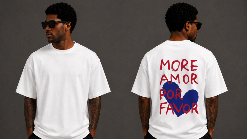 DSTRKT More Amor Por Favor Oversize T-Shirt