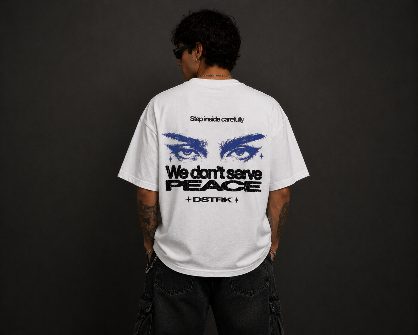DSTRKT No Peace Oversize T-Shirt