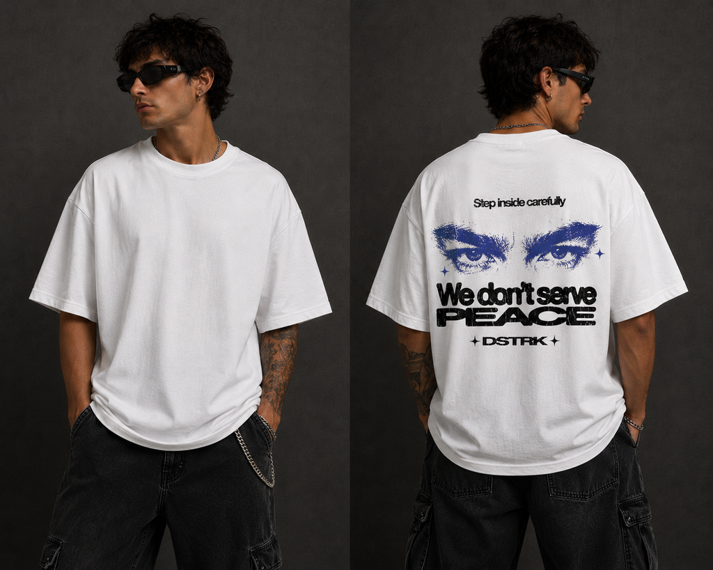 DSTRKT No Peace Oversize T-Shirt