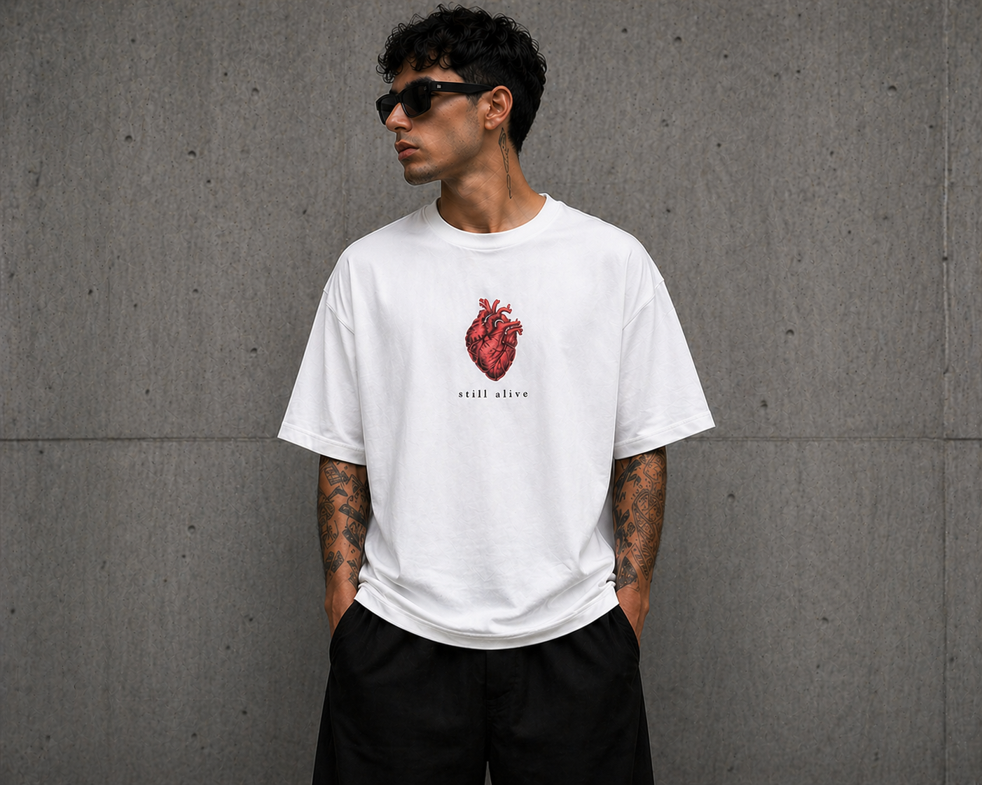 DSTRKT Still Alive Oversize T-Shirt