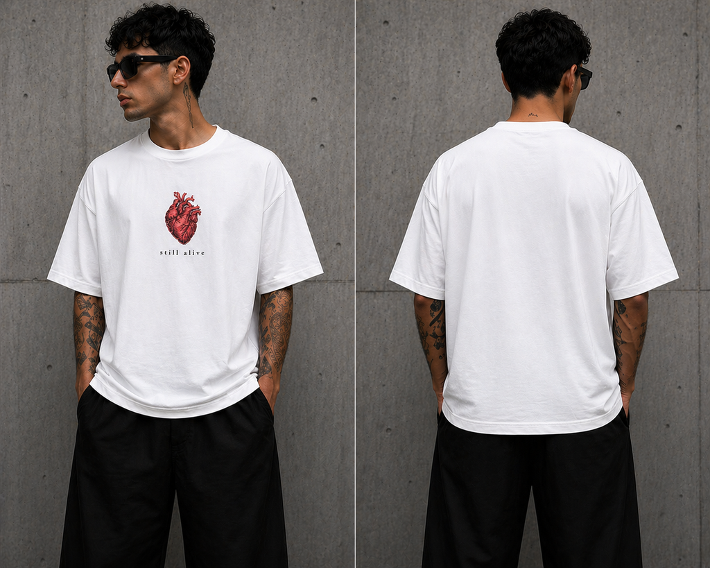 DSTRKT Still Alive Oversize T-Shirt