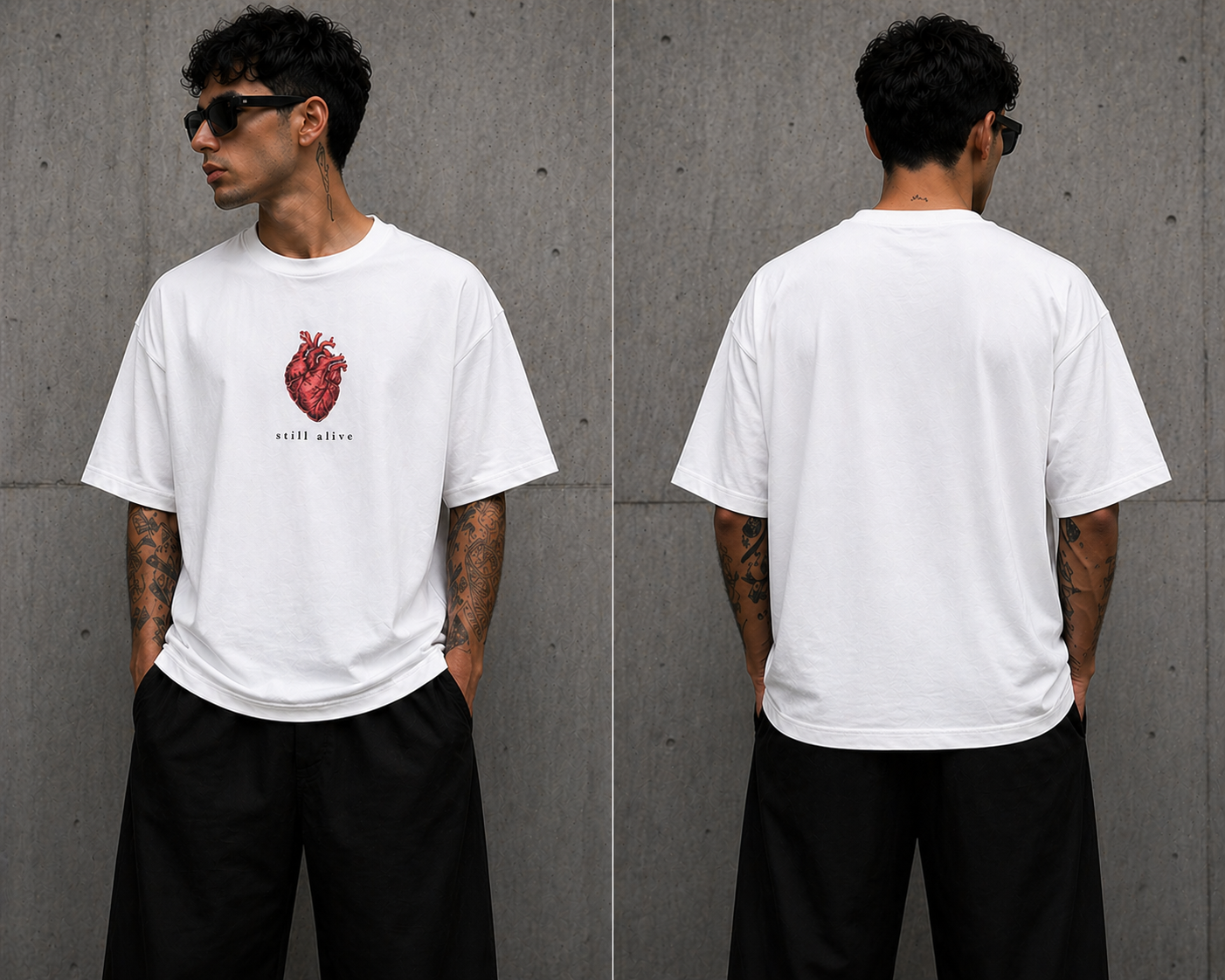 DSTRKT Still Alive Oversize T-Shirt