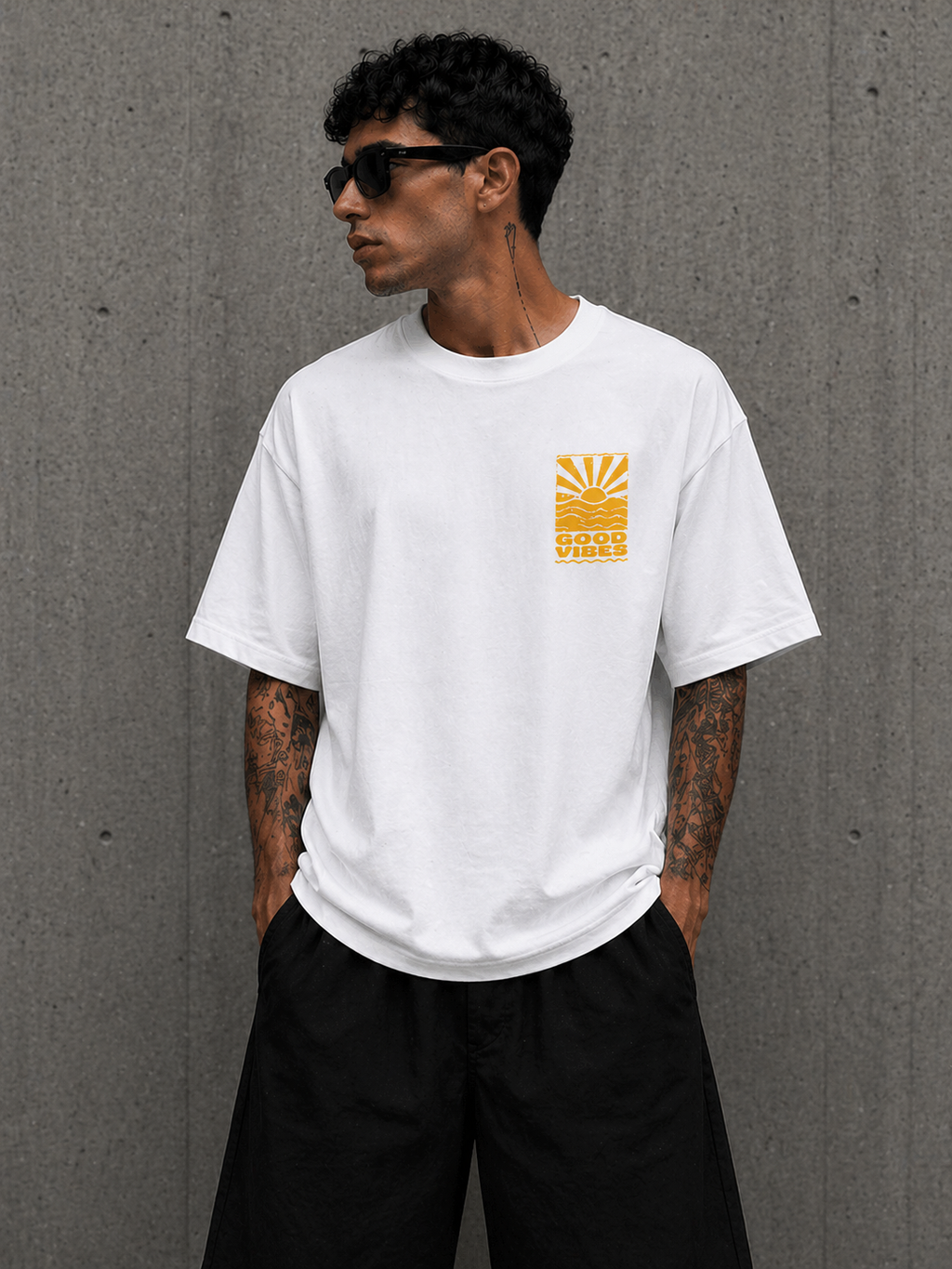 DSTRKT Good Vibes Oversize T-Shirt