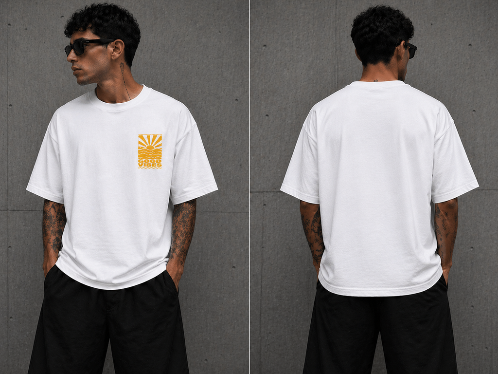 DSTRKT Good Vibes Oversize T-Shirt