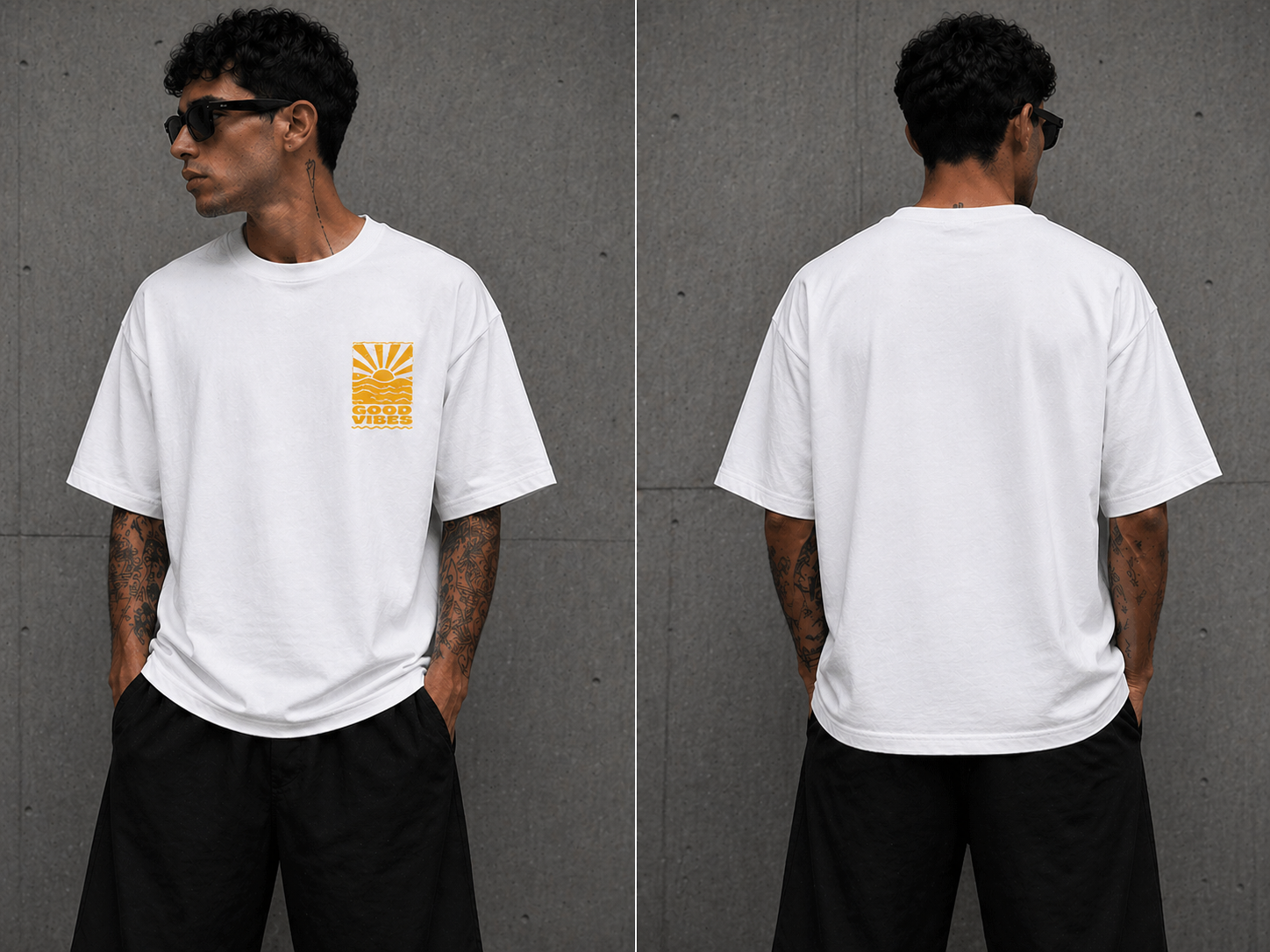 DSTRKT Good Vibes Oversize T-Shirt