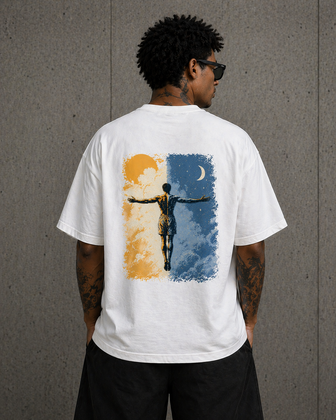 DSTRKT Between Day & Night Oversize T-Shirt