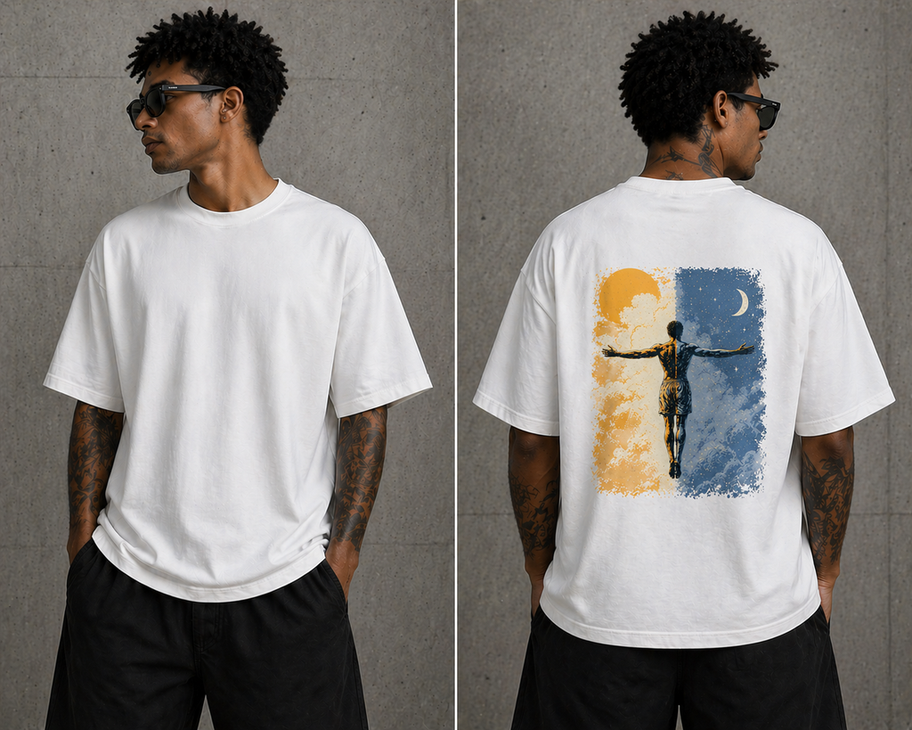 DSTRKT Between Day & Night Oversize T-Shirt