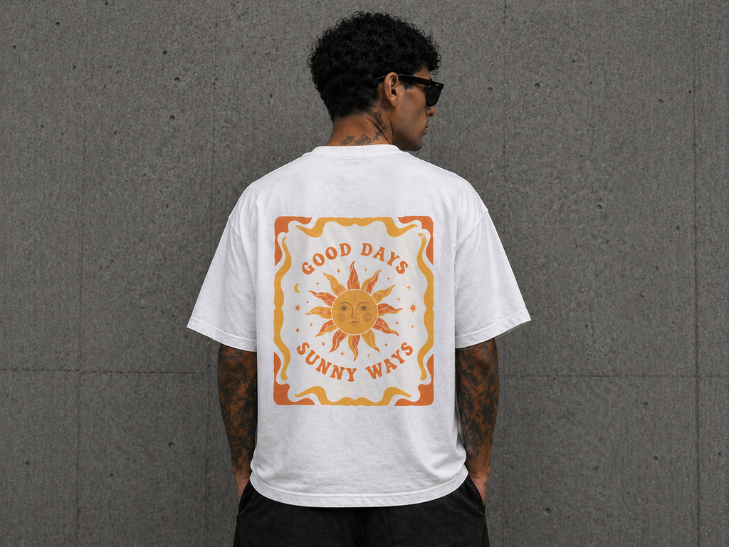 DSTRKT Good Days Sunny Ways Oversize T-Shirt