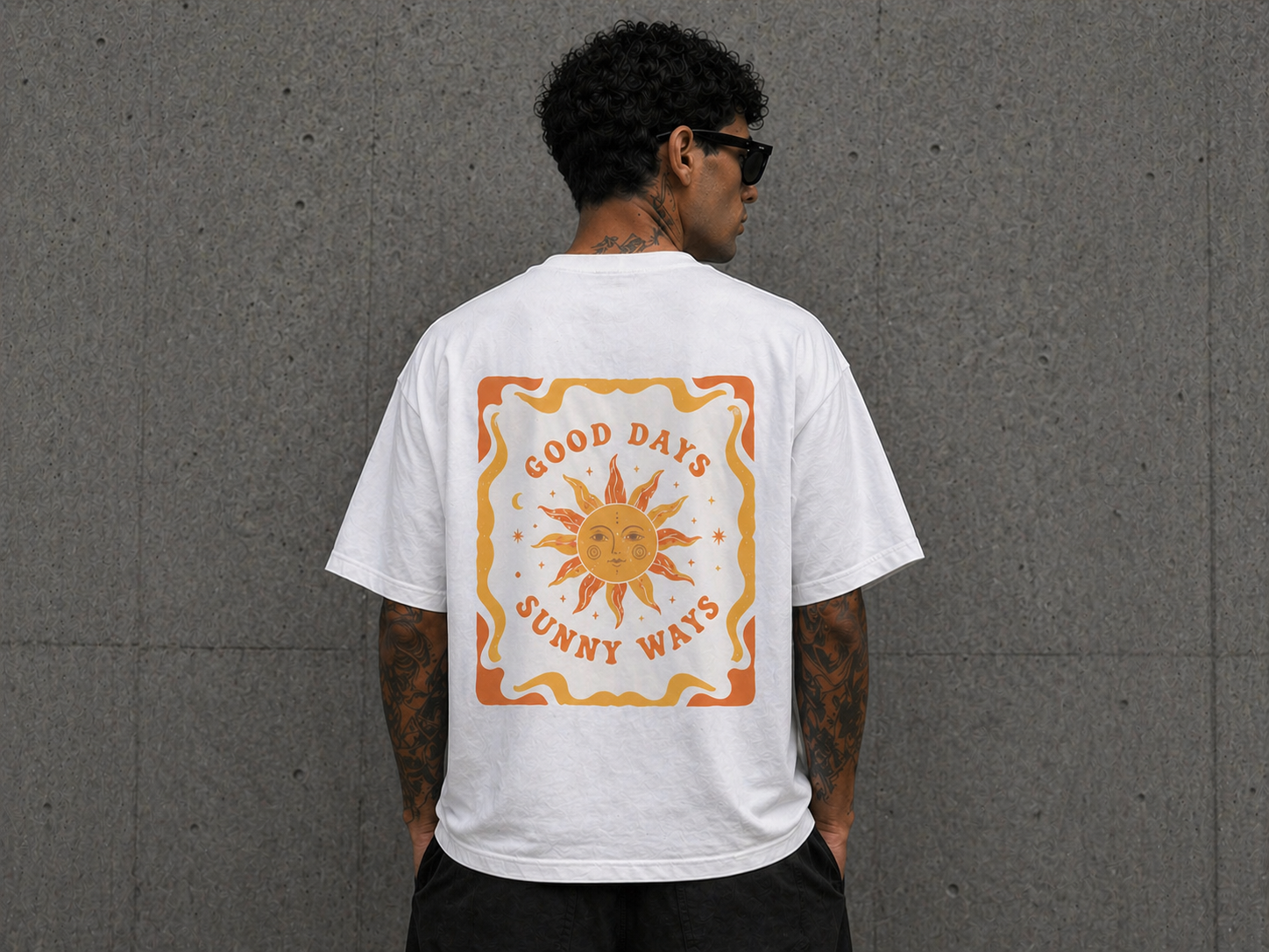 DSTRKT Good Days Sunny Ways Oversize T-Shirt
