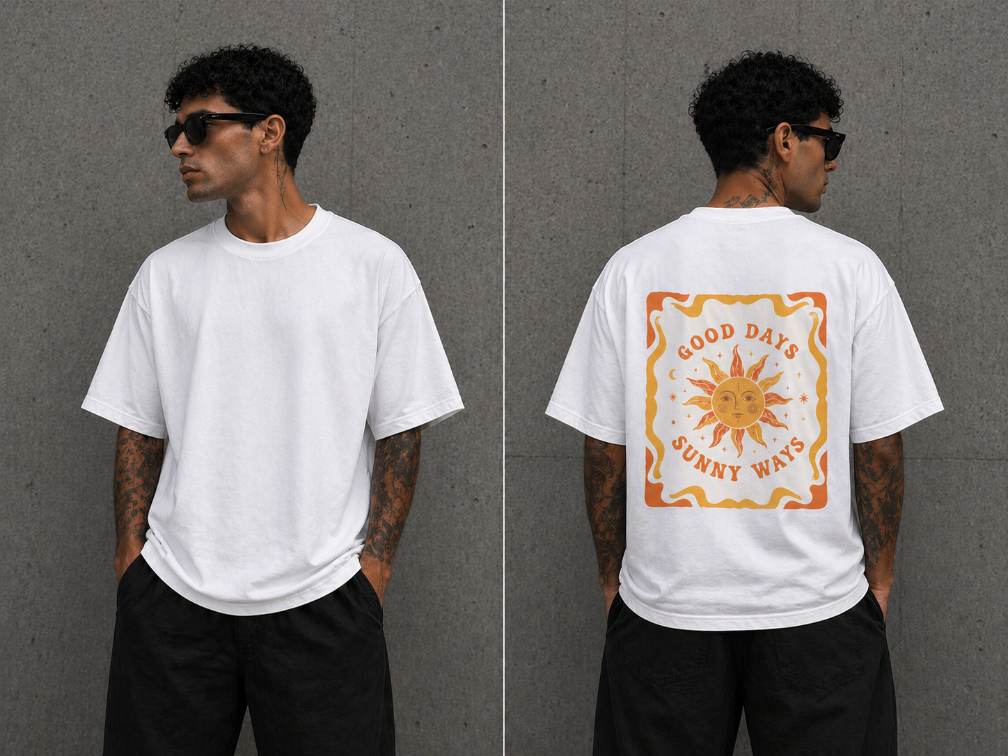 DSTRKT Good Days Sunny Ways Oversize T-Shirt