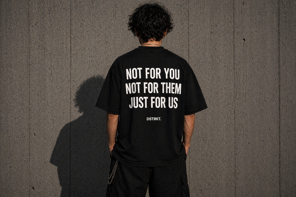 DSTRKT Just For Us Oversize T-Shirt