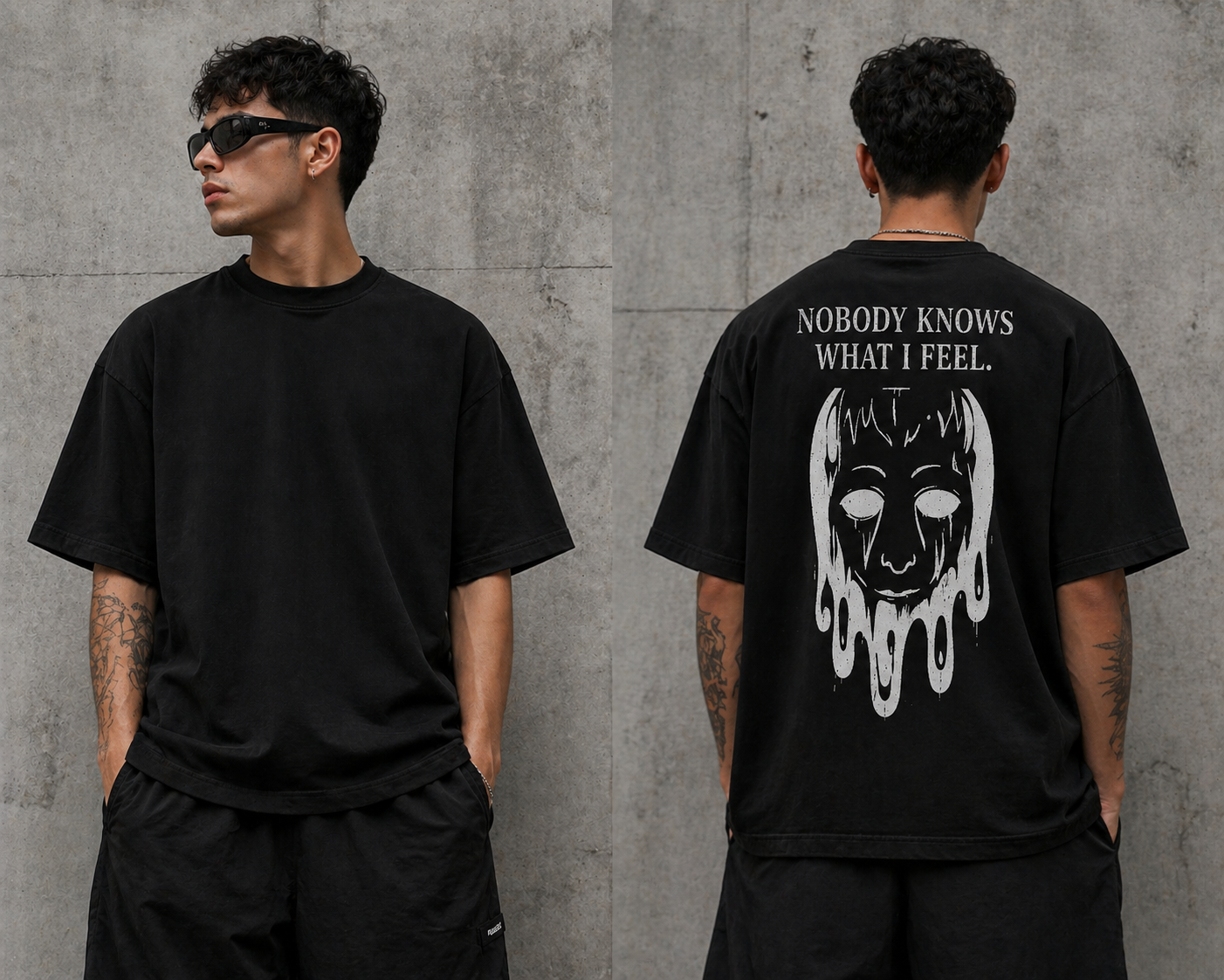 DSTRKT Nobody Knows Oversize T-Shirt
