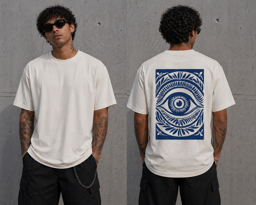 DSTRKT Evil Eye Oversize T-Shirt