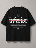 DSTRKT Inferior Oversize Siyah Tişört