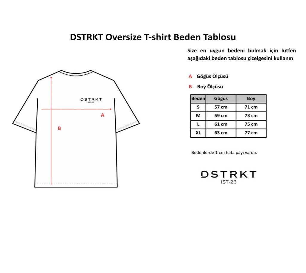 DSTRKT Classy Oversize T-Shirt
