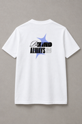 DSTRKT Be Kind Always unisex basic beyaz tişört