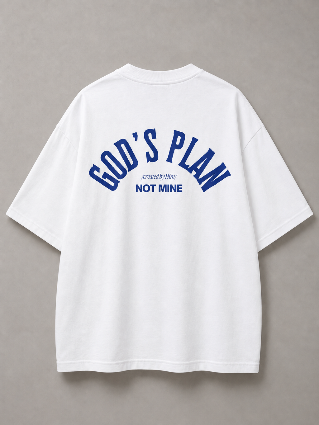 DSTRKT God's Plan Unisex Oversize Tişört