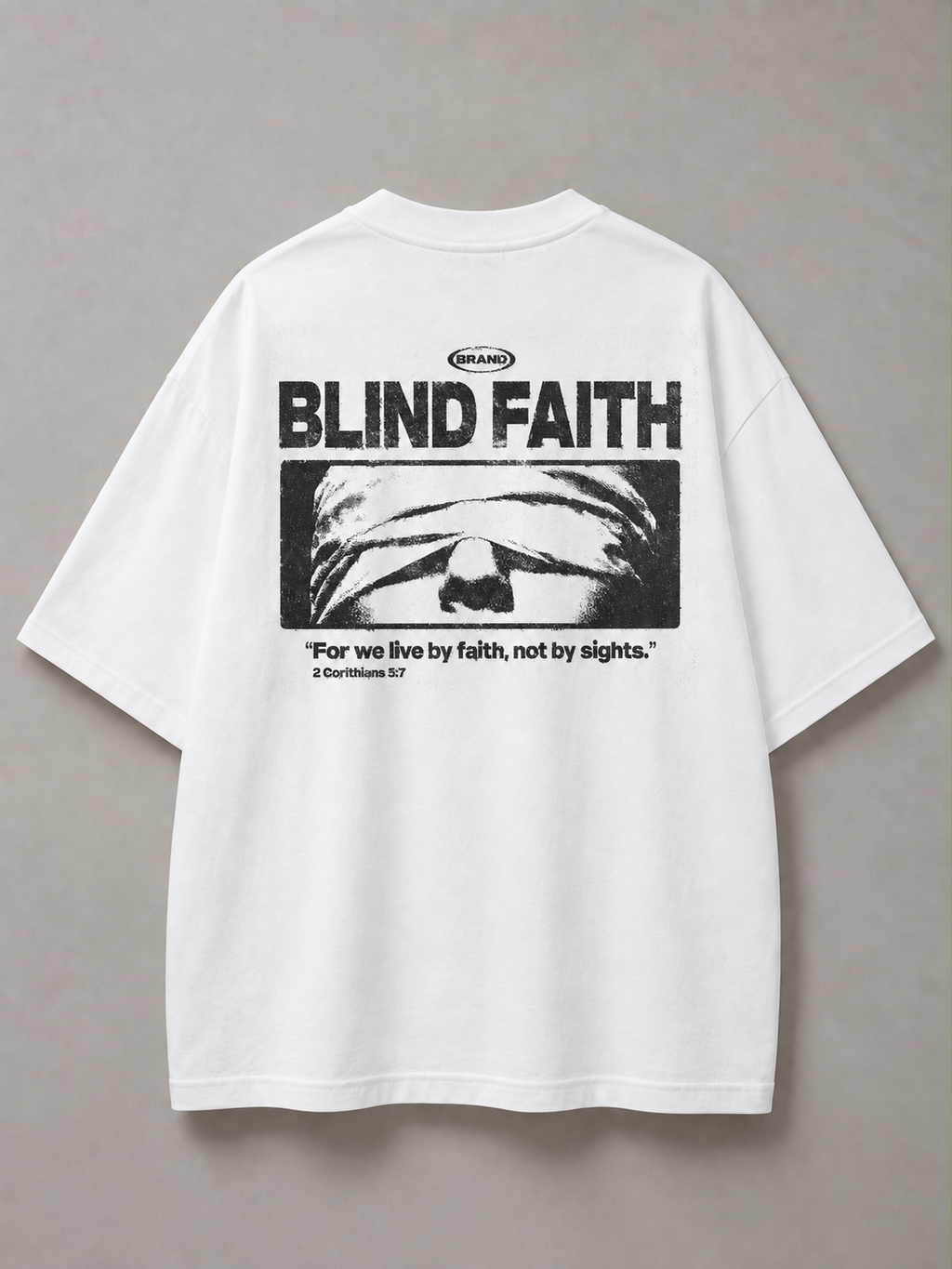 DSTRKT Blind Faith Unisex Oversize Tişört