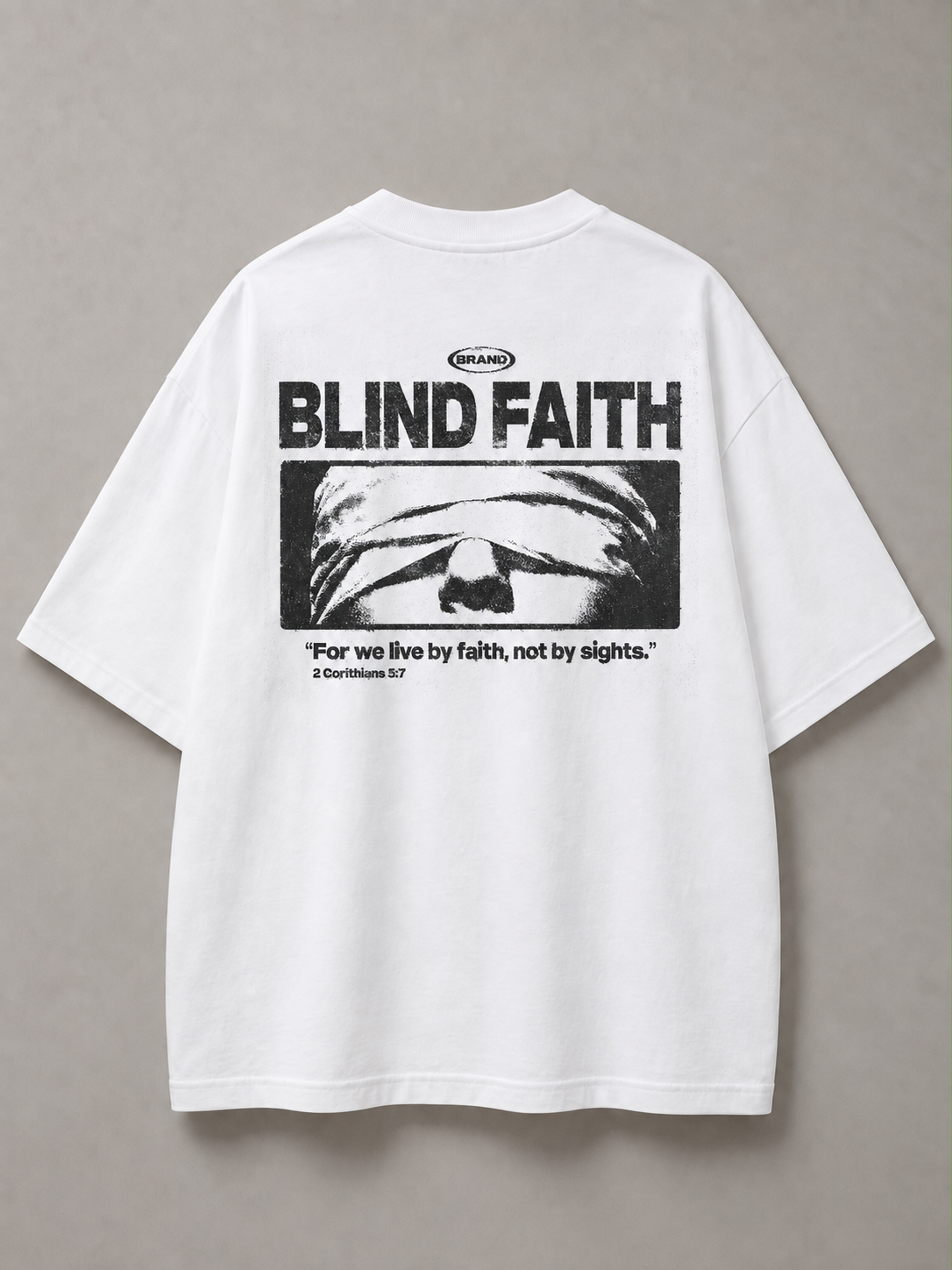 DSTRKT Blind Faith Unisex Oversize Tişört
