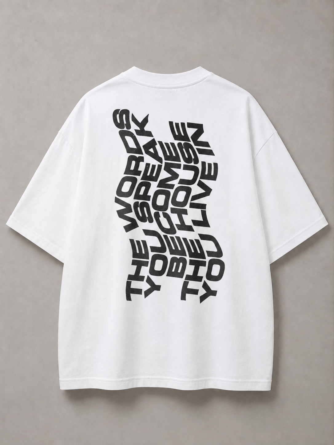 DSTRKT Type Flow Unisex Oversize Tişört